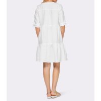 Linen dress, a-line, white