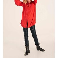 Bluse m. Schluppe, koralle