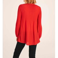 Bluse m. Schluppe, koralle