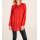 Bluse m. Schluppe, koralle