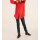Bluse m. Schluppe, koralle
