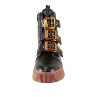 Brand booties, black
