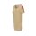 Jersey sleep shirt, camel-mandarine