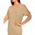 Jersey sleep shirt, camel-mandarine