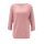 Pullover m. Schnürung, altrosé