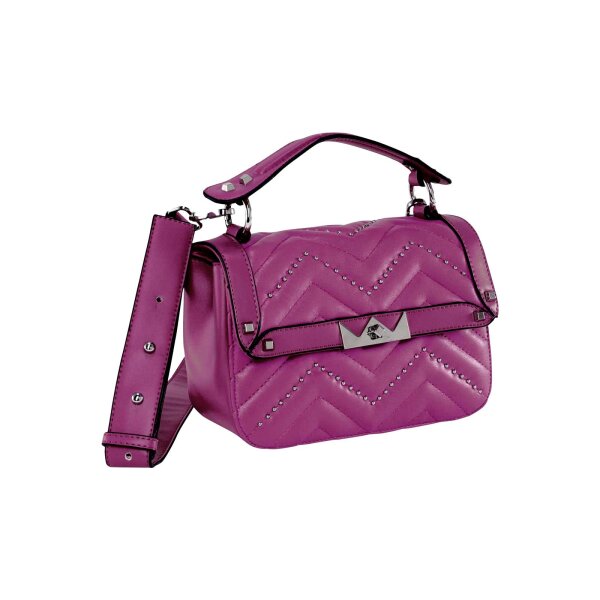 Tasche m. Nieten, pink