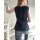Spitzenshirt, schwarz