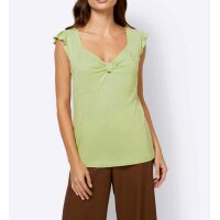 Knot shirt, lime green