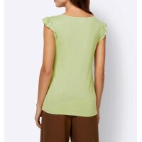 Knot shirt, lime green