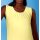 Shirt top with pleats and beads, lemon