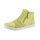 Nappaleder-Hightop-Sneaker, limettengelb