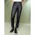 Stretch trousers with polyuretane finish, black