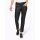 Stretch trousers with polyuretane finish, black