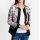 Grafik-Print-Shirtjacke, schwarz-hellgrau