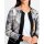 Grafik-Print-Shirtjacke, schwarz-hellgrau