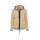 WOW"Kuschel-Strickjacke, camel-schwarz