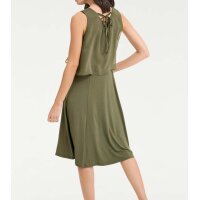 Lagen-Kleid, oliv