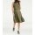 Lagen-Kleid, oliv