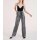 Designer-Hose, silberfarben-metallic
