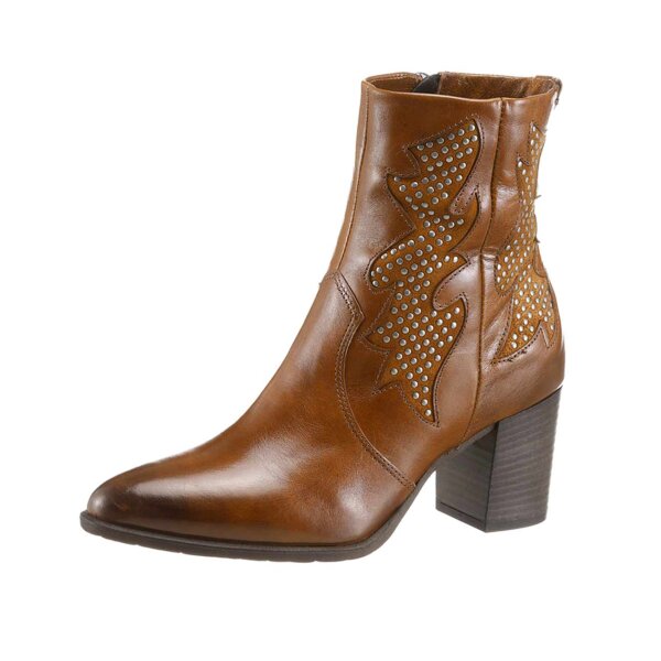 Leather boots, brown