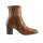 Leather boots, brown