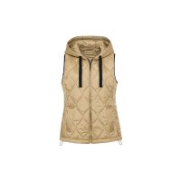 Two-in-one-Style-Mantel m. Steppweste, camel