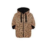 Wende-Outdoorjacke in Cape-Optik, camel-schwarz