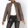 Lamm-Nappaleder-Jacke in Used-Optik, braun