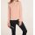 Chiffon blouse with top, rosé