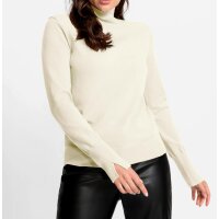 Stehkragen-Pullover, champagner