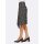 Designer-Wickelrock, schwarz-ecru