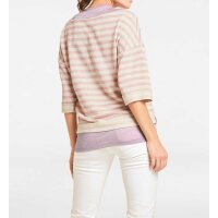 Sweatshirt and top, rose-beige