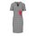 Sheath dress with embroidery, black-white