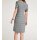 Sheath dress with embroidery, black-white