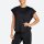 Marken-Yoga-Shirt, schwarz