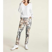 Bluse m. Spitze, ecru