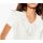 Shirt with flounces, ecru