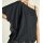 Longbluse m. Strass, schwarz