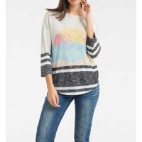 Print shirt, nature-multicolour