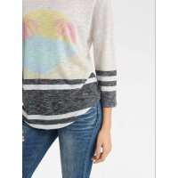 Print shirt, nature-multicolour