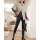 Strickjacke m. Stehkragen, champagner-beige-meliert