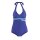 Marken-Badeanzug, blau, C/D-Cup