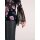 Lace blouse, black-rosé