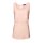 Shirt top with beads, rosé