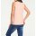 Shirt top with beads, rosé