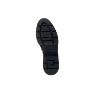 Rind-Nappaleder-Slipper, silbergrau