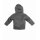 Marken-Kinder-Jacke, grau-limone