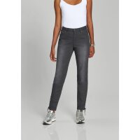 Stretchhose m. Schnürung, grau