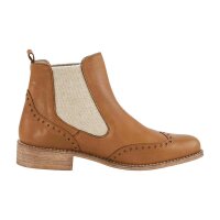 Chelsea boots, cognac