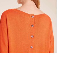 Designer-Oversizedpullover, orange